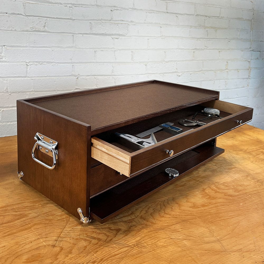 3-Drawer Mid-Base - Dark Oak