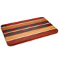 On The Rocks Cutting Board Kit - - 3/4" x 9-3/4" x 16" - African Padauk, African Mahogany, Wenge, Maple