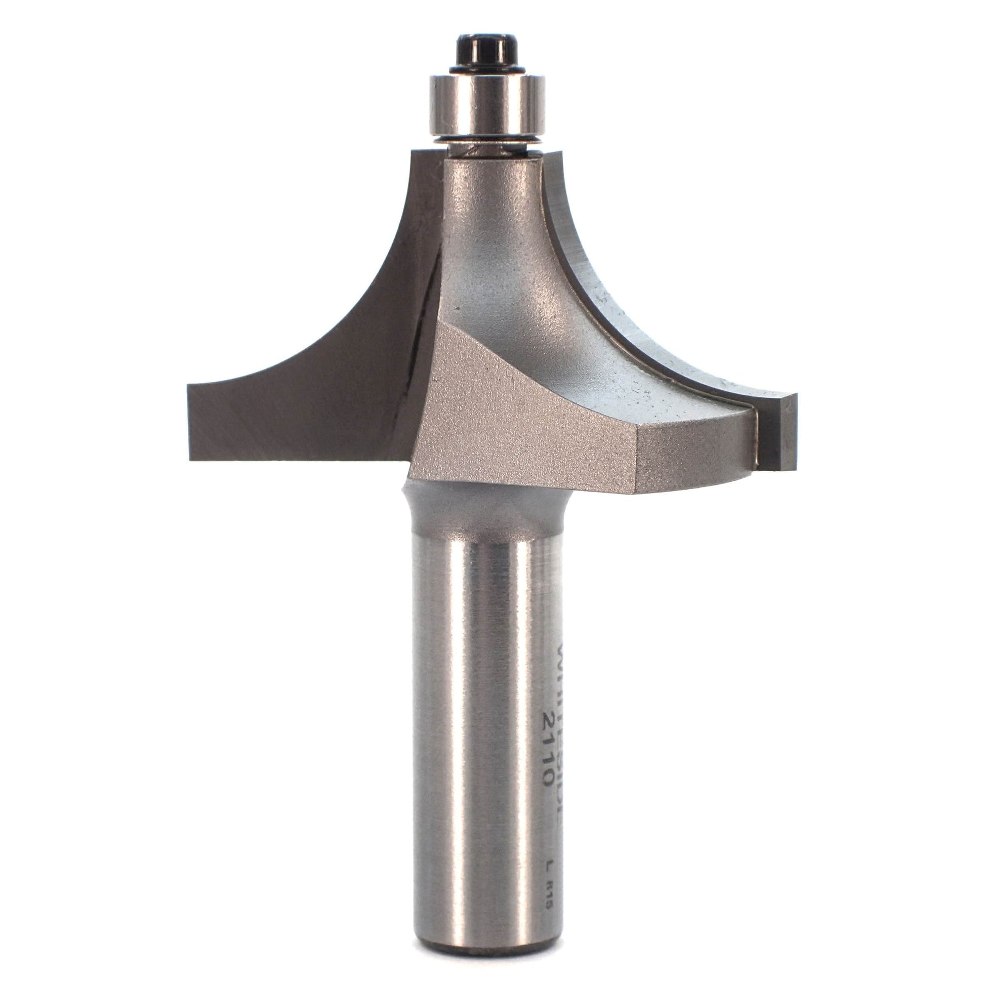 2110 Beading Router Bit 1/2" SH 3/4" R X 2" D X 1" CL alt 0