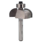 1801 Cove Router Bit 1/4" SH 3/8" R X 1-1/4" D X 1/2" CL alt 0