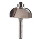 1802 Cove Router Bit 1/4" SH 1/2" R X 1-1/2" D X 5/8" CL alt 0