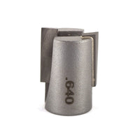 Screw Type Helix Mortise Bit w/Downshear - Cutter Only 41/64CD 5/8" CL 7/8" OL 2 FL alt 0