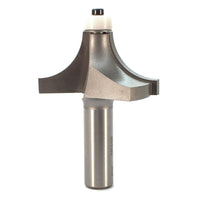 Roundover Bit w/Non-Marring Bearing 1-1/2" Material Thickness 3/4" R 1/2" SH 2-3/4" OL 2 FL B3S Bearing alt 0