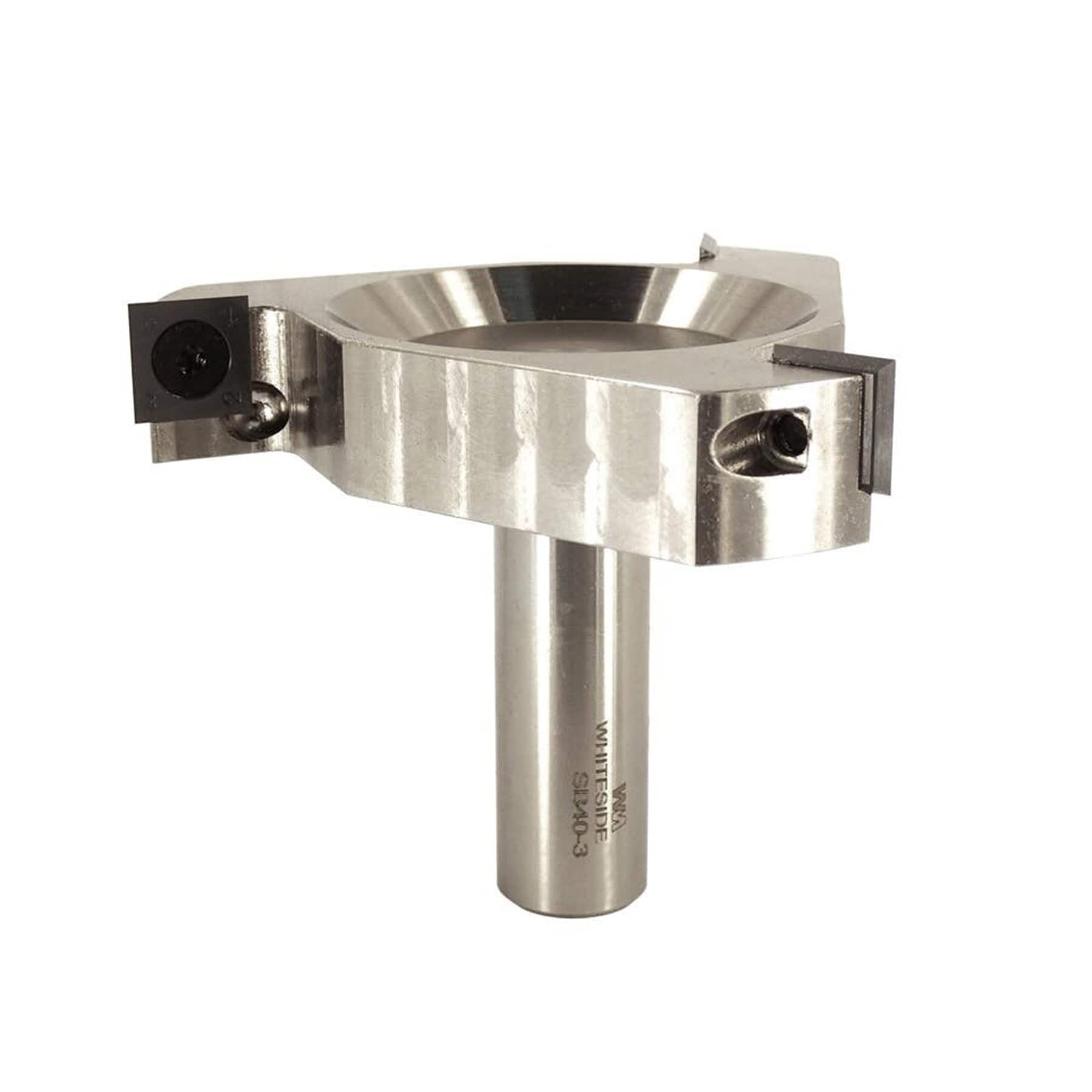 CNC Spoilboard Cutter Straight 4" D 3/4" SH 3 Wing alt 0