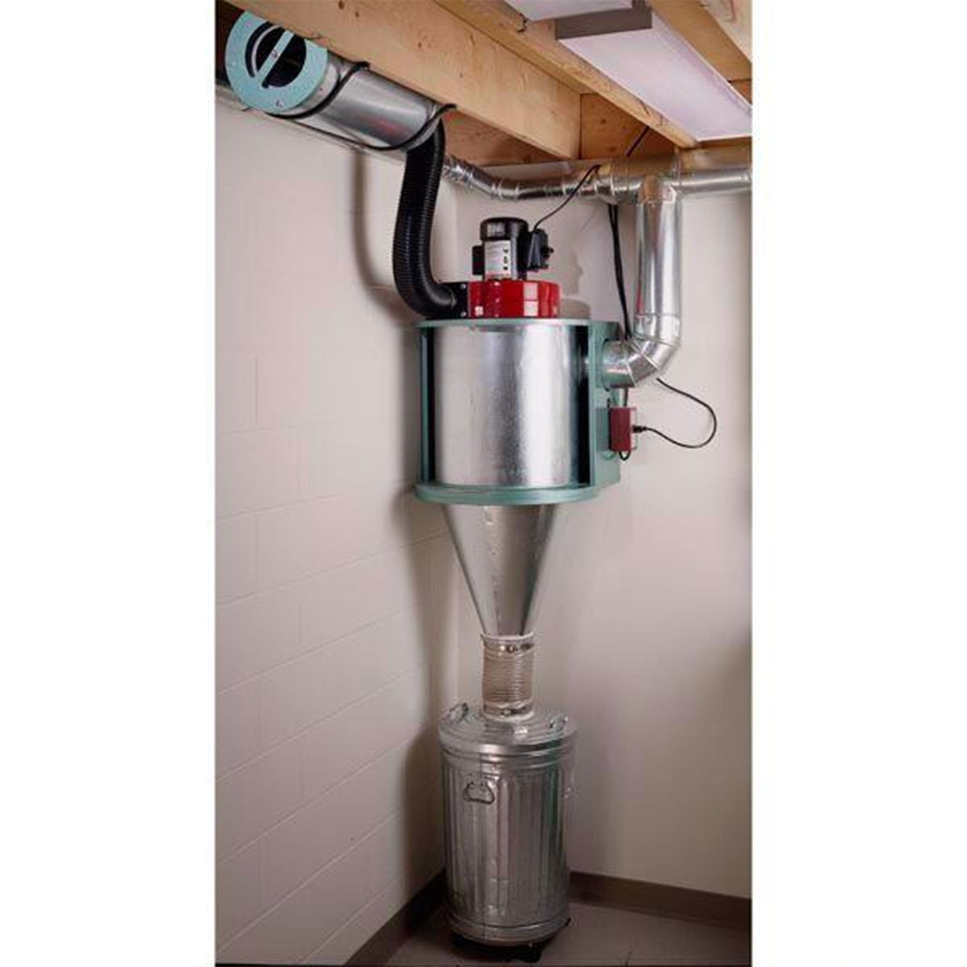 Downloadable Woodworking Project Plan to Build Cyclone Dust Collector alt 0