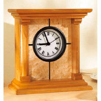Downloadable Woodworking Project Plan to Build Architectural Clock alt 0