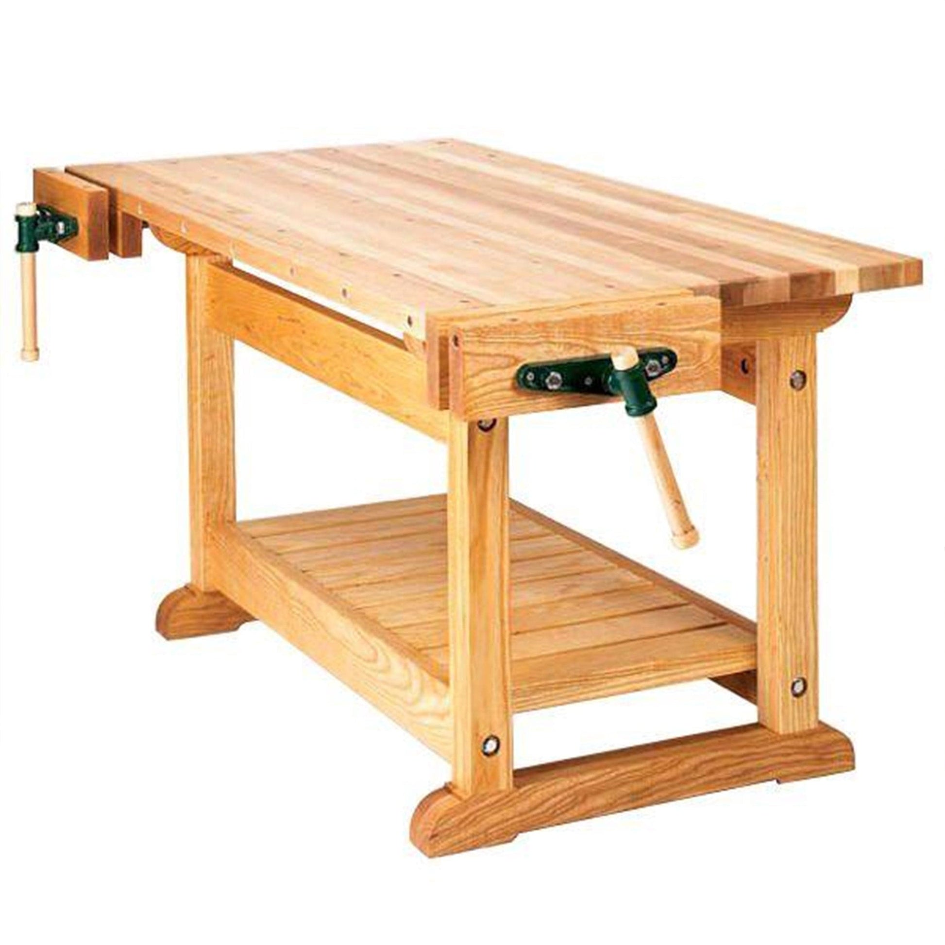 Downloadable Woodworking Project Plan to Build Traditional Workbench alt 0