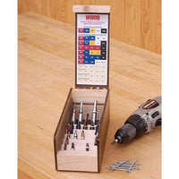 Woodworking Project Paper Plan to Build Multi Drill/Driver Organizer alt 0