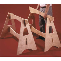 Woodworking Project Paper Plan to Build Knockdown Sawhorses alt 0