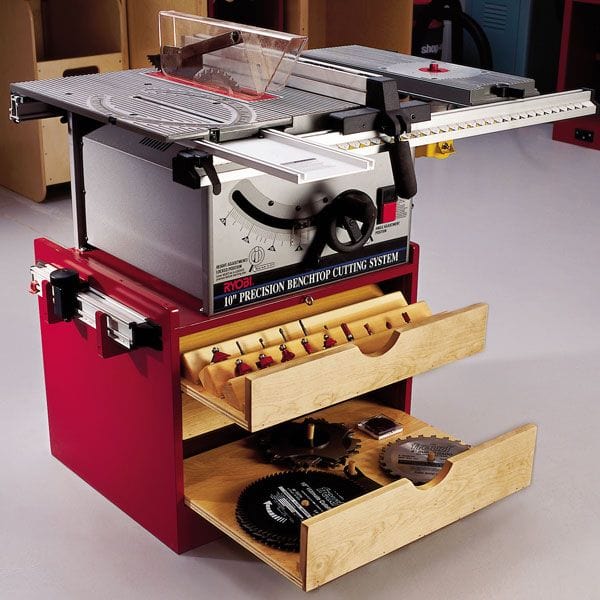 Woodworking Project Paper Plan to Build Mobile Tablesaw alt 0