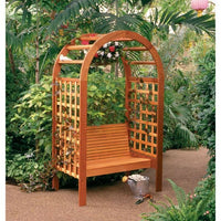 Woodworking Project Paper Plan to Build Garden Arbor alt 0
