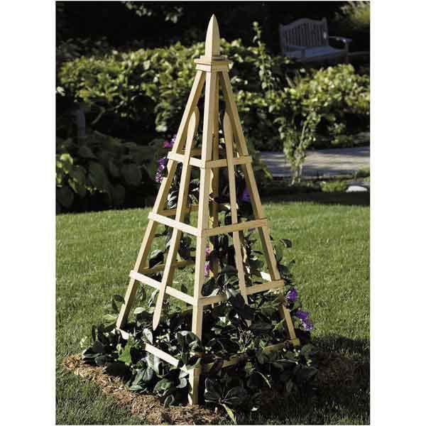 Woodworking Project Paper Plan to Build Flower Tuteur alt 0