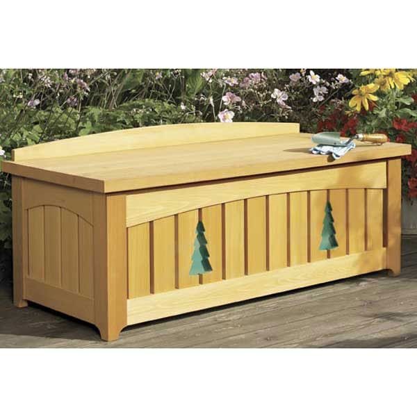Woodworking Project Paper Plan to Build Outdoor Bench alt 0