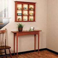 Woodworking Project Paper Plan to Build Curio Shelf and Hall Table alt 0