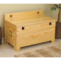Woodworking Project Paper Plan to Build Bench with Storage alt 0