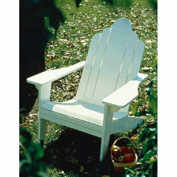 Woodworking Project Paper Plan to Build Adirondack Lawn Chair alt 0