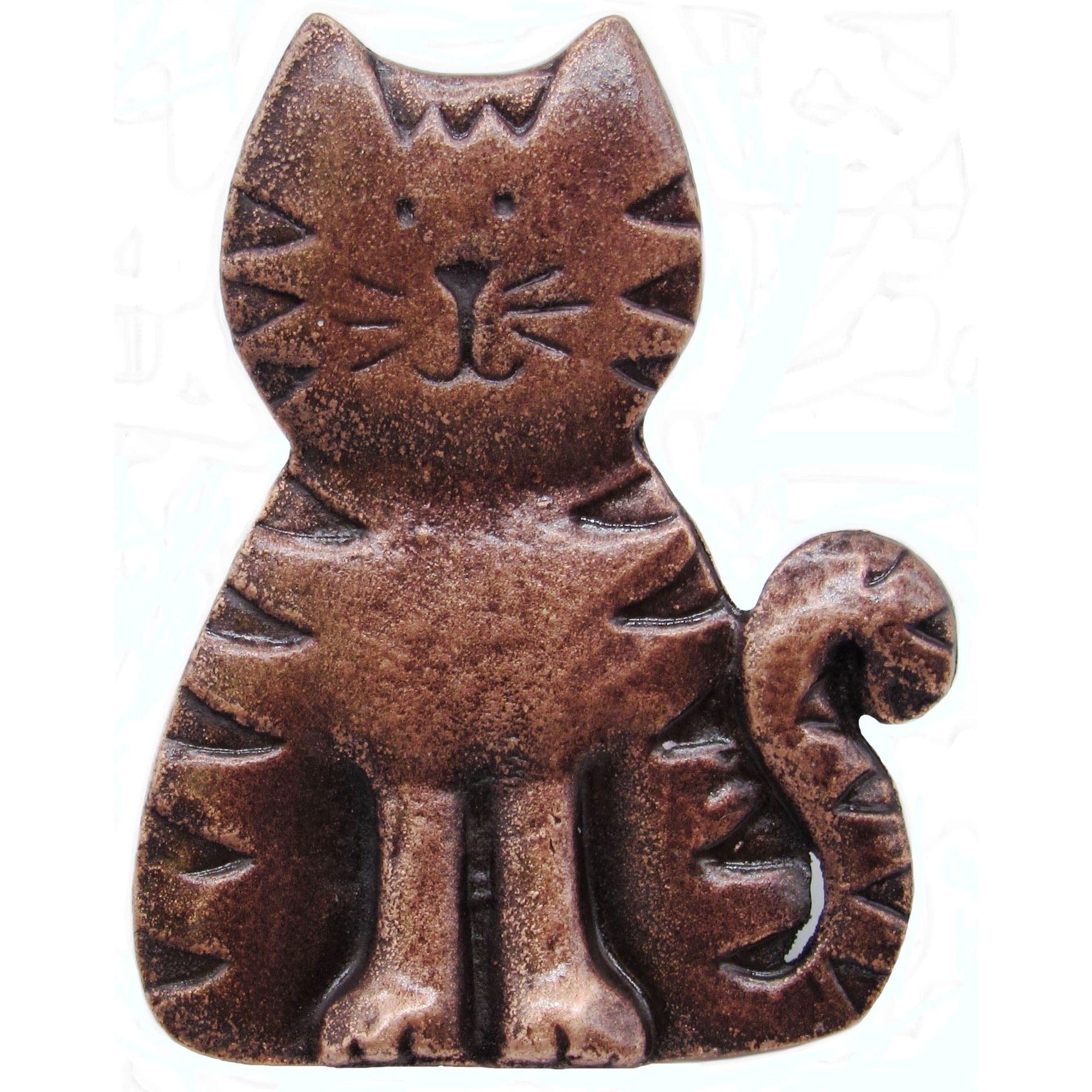 Cat Pull, Antique Copper, Model 097AC alt 0