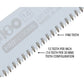 F-180 Replacement Blade, 180mm, Fine Teeth