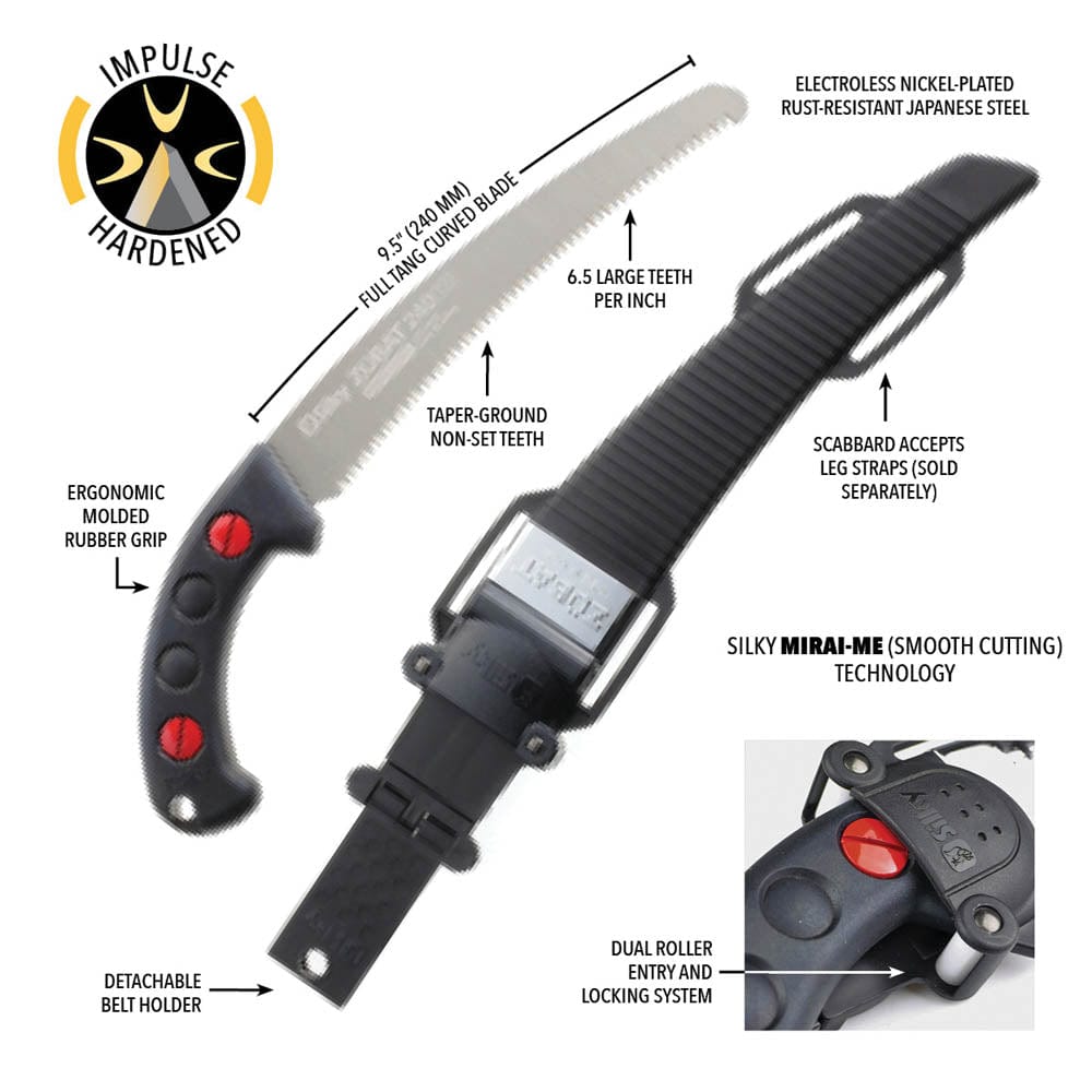 ZUBAT 240mm, Large Teeth