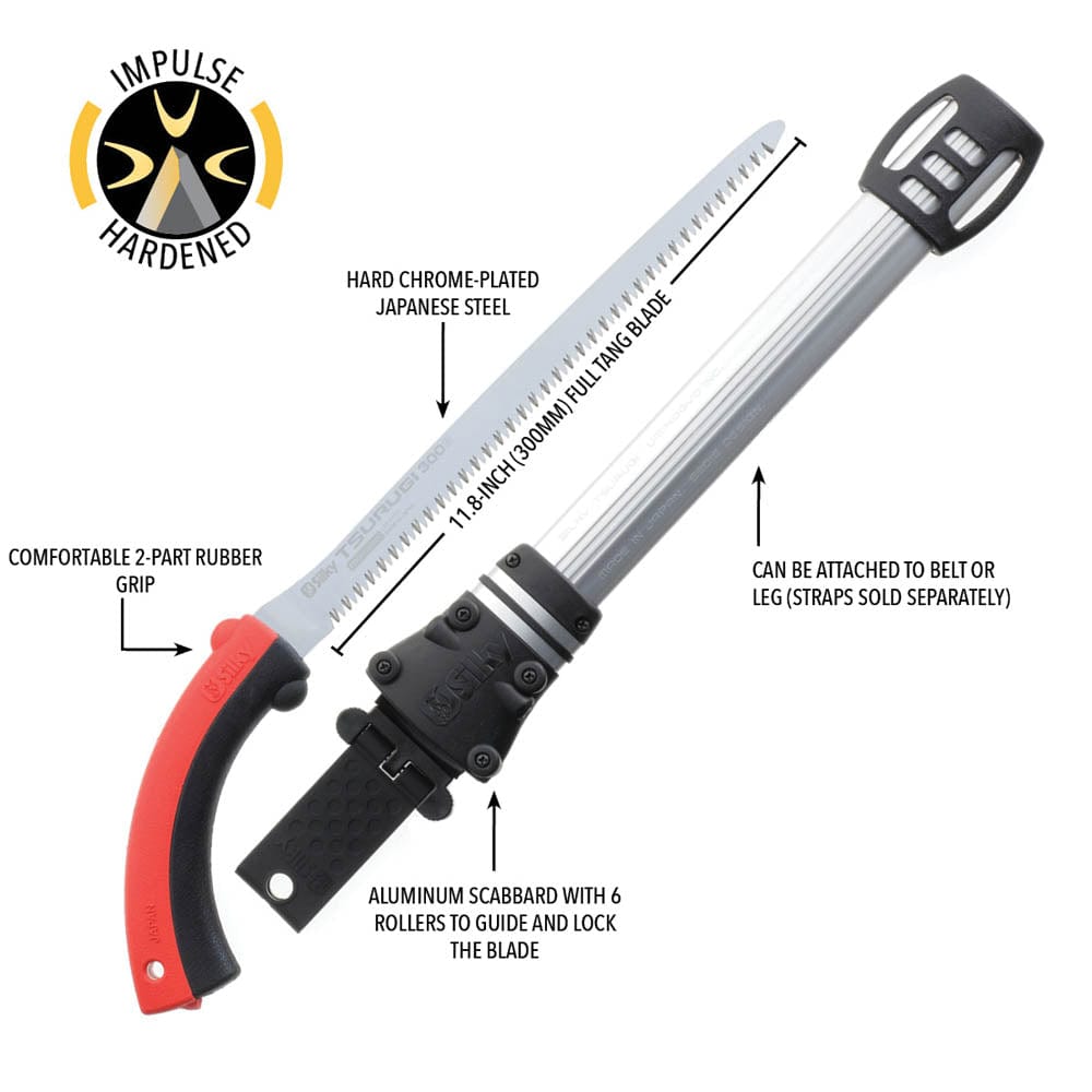 TSURUGI 300mm, Large Teeth