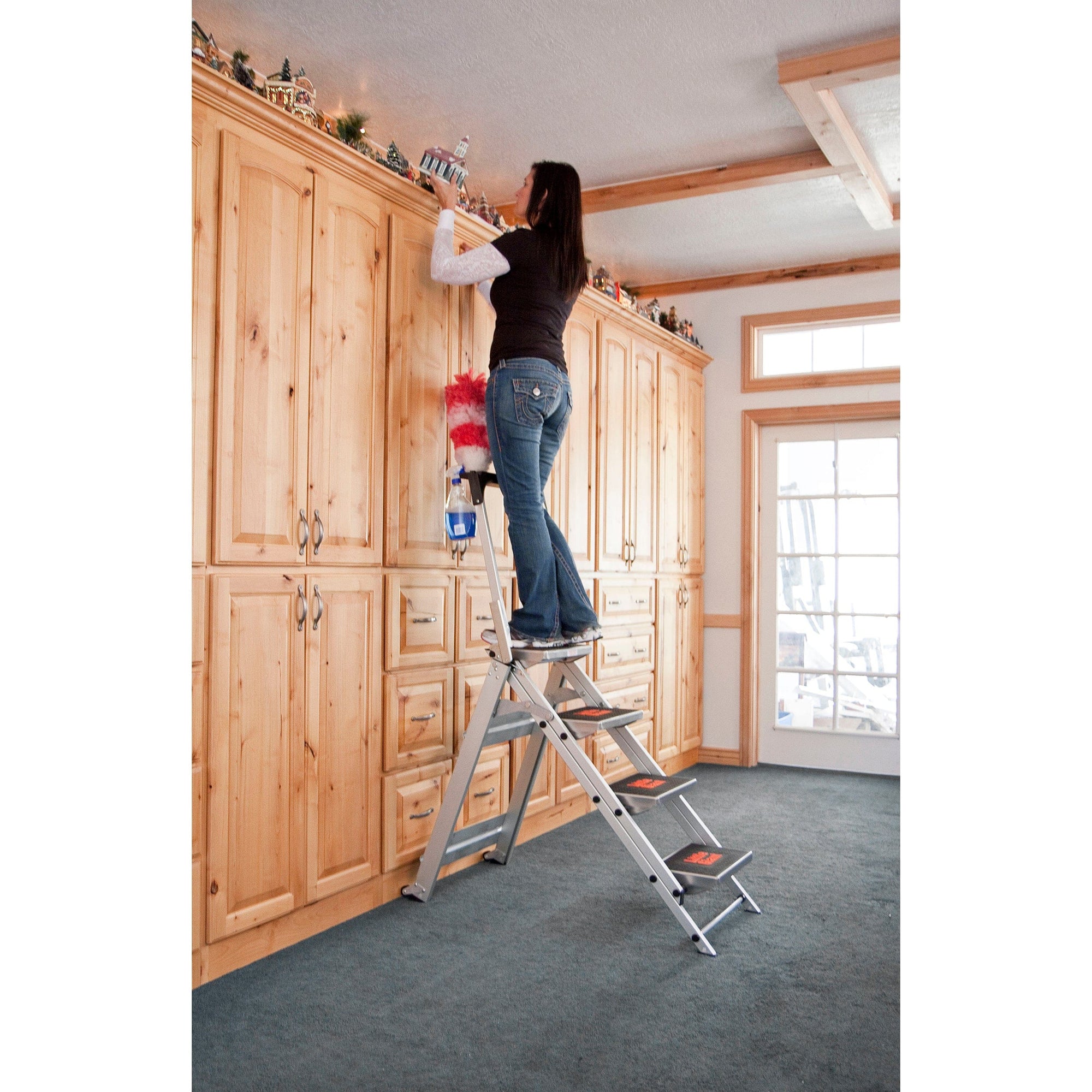 Safety Step Ladder - 4 Step alt 0