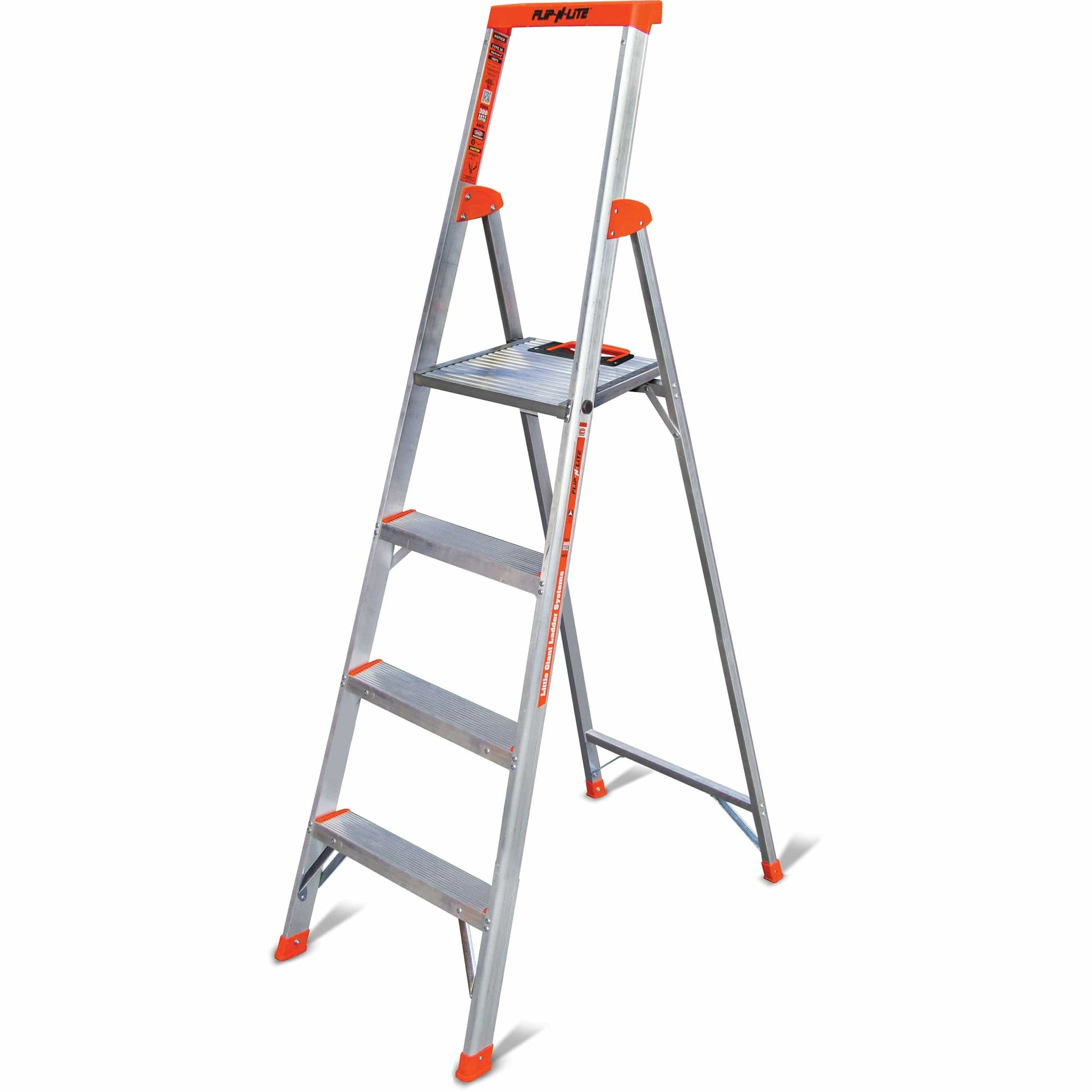 Flip-N-Lite 6' Platform Ladder alt 0