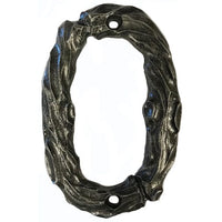 LHN0-P Log House Number Zero, Pewter, 1 piece alt 0