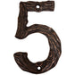 LHN5-ORB Log House Number 5, Oil Rubbed Bronze, 1 piece alt 0