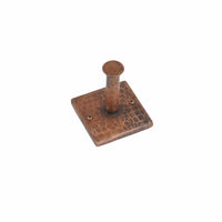 Hand Hammered Single Robe Hook alt 0