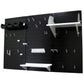 4' Metal Pegboard Standard Tool Storage Kit - Black Toolboard & White Accessories alt 0