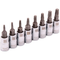 1/4" Drive 8pc Standard Torx® Socket Set - T8 - T30 alt 0
