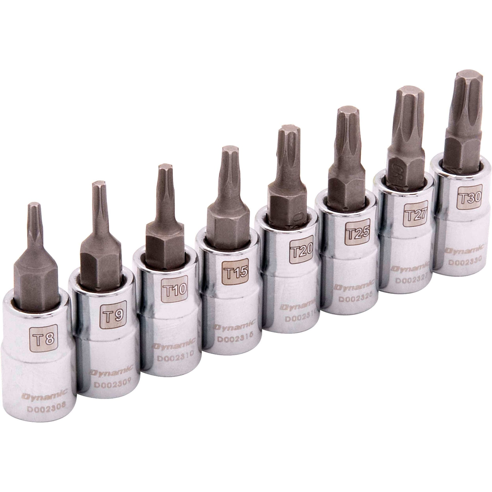 1/4" Drive 8pc Standard Torx® Socket Set - T8 - T30 alt 0