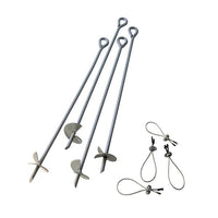 ShelterAuger Earth Anchors 30 in. - 4 Piece Set alt 0
