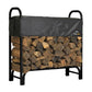 Firewood Rack-in-a-Box Heavy Duty with Cover, 4' alt 0