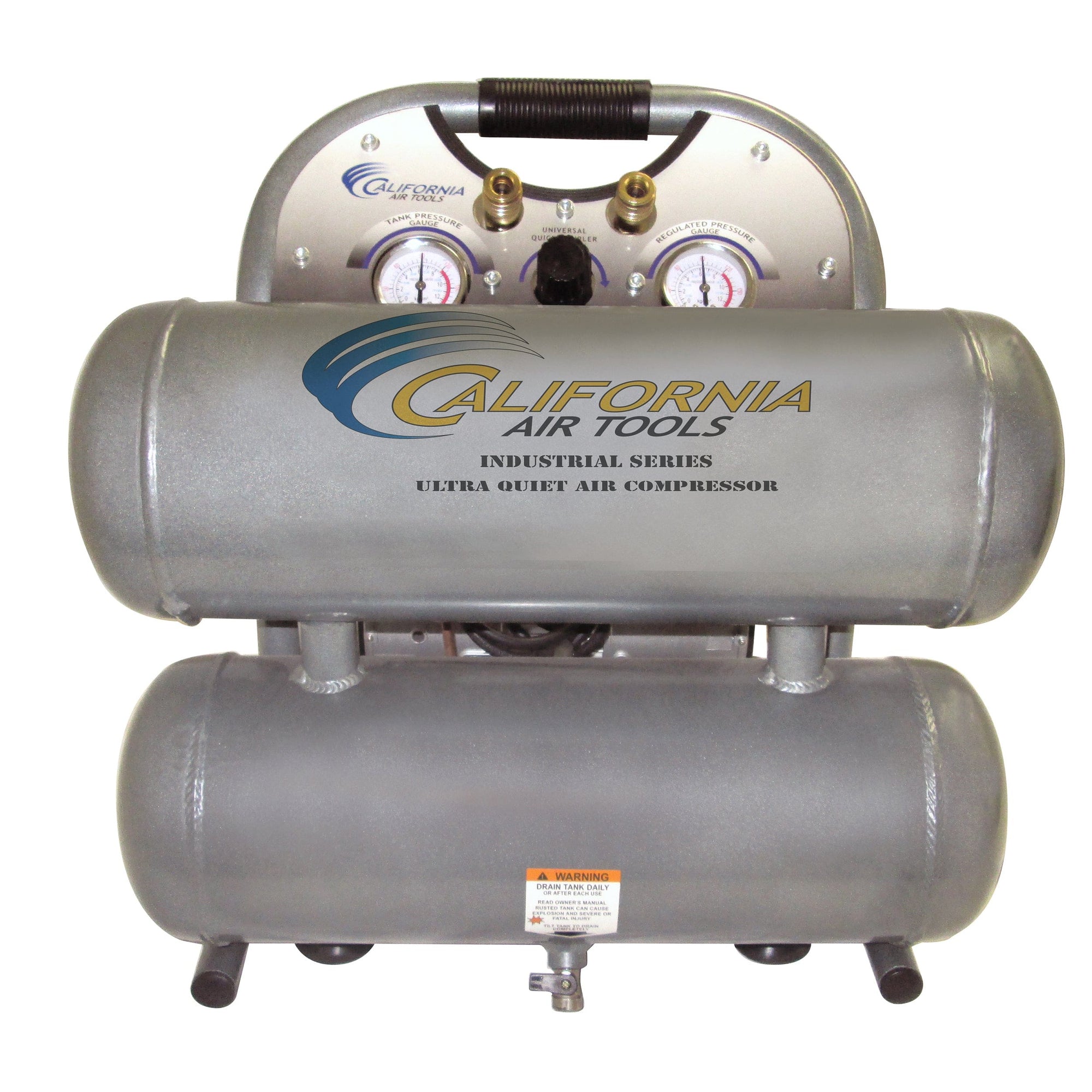 1HP 4-3/5 Gallon Oil-Free Aluminum Tank Air Compressor alt 0