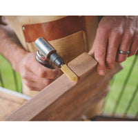 Original Ball Nose Burr, 1/4" Shaft, Coarse (1/2" x 1-1/2") alt 0