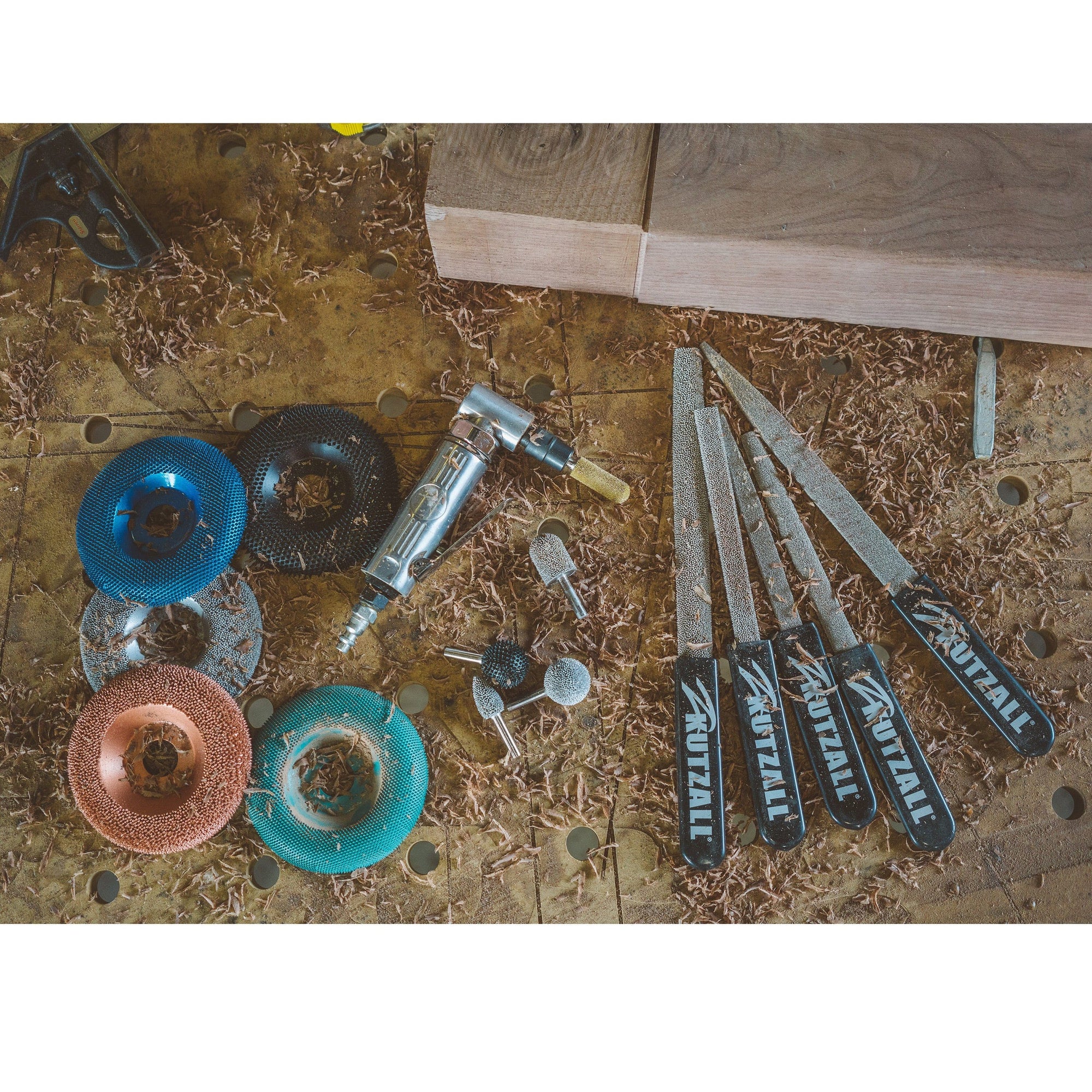 Original Ball Nose Burr, 1/4" Shaft, Coarse (1/2" x 1-1/2") alt 0