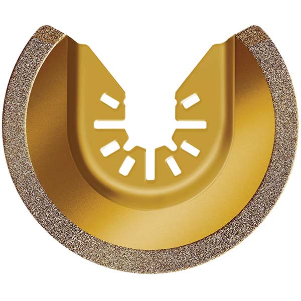 Sonicrafter Universal Fit 3-1/8" Carbide Grit Semicircle Saw Blade alt 0