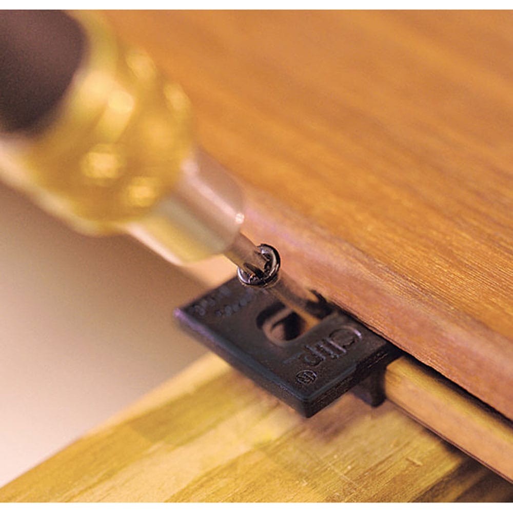 Extreme Ipe Clip Hidden Deck Fastener Kit, (175 pack), Black alt 0