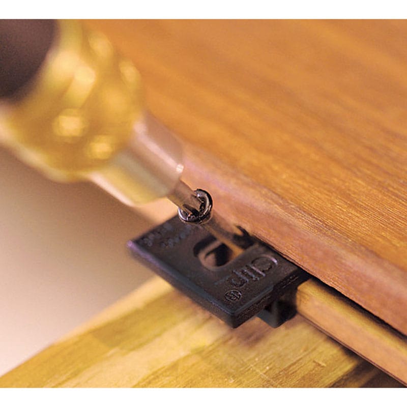 ExtremeKD Ipe Clip Hidden Deck Fastener Kit, (525 pcs), Black alt 0