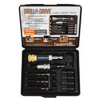 Deck Building Drill & Drive, 3-in-1 Accessory Tool Set alt 0