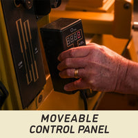 20" x 35" Woodworking Lathe with 6" Risers - 2 HP 1 Ph 220V - 3520C