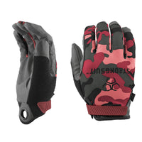 Q Series Pink Camo Gloves XL alt 0