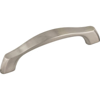 Cabinet Pull, 96 mm C/C with 4-7/8" O.L.,  Satin Nickel alt 0