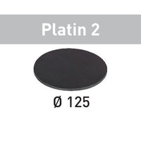 Platin 2 D125 Sandpaper Disc, S2000, 15 Pack alt 0