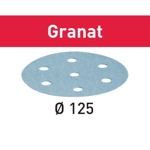 Granat D125 Sandpaper Disc, P60, 10 Pack alt 0