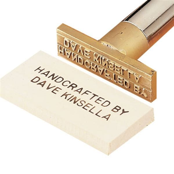 Branding Iron, "Handcrafted By ...", Electric Model alt 0