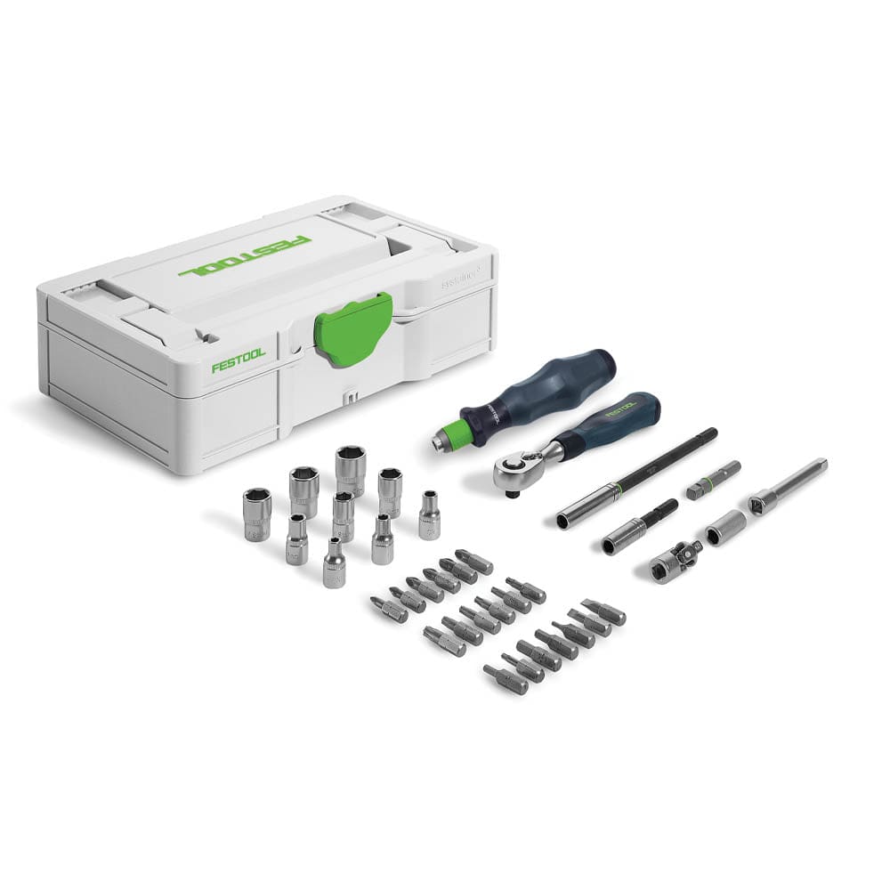 1/4" Ratchet Set in Systainer - 58 Piece