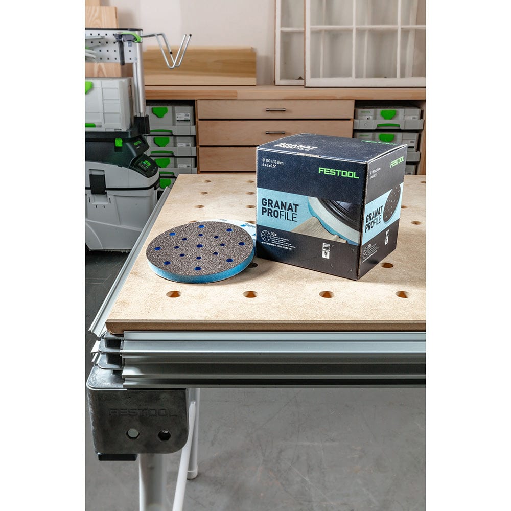 Granat PROfile Foam Abrasive Disc - D150 Fine Grit - 10 Pack