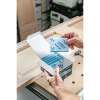 Granat PROfile Foam Abrasive Sheet - 3" x 4" Medium Grit - 10 Pack